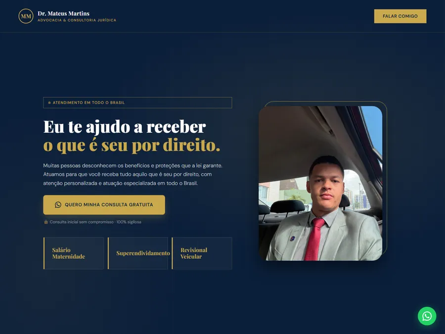 Site Dr. Mateus Martins