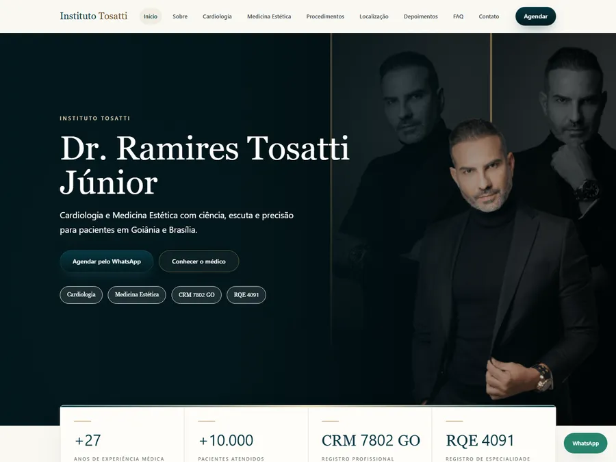 Site Instituto Tosatti